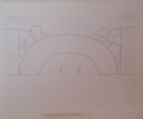Preliminary Work for the Sculpture Bridge between Birkerød City Hall and Library