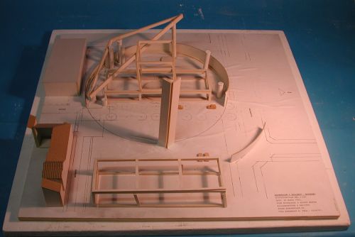 Preliminary work to sculpture-architecture project, Utopian cathedral, Ballerup