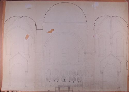Preliminary Work for Decoration, Church