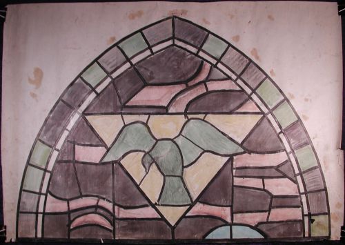 Preliminary Work for Stained Glass Window
