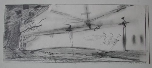 Preliminary work for Yearning Bridge, Nr. Broby, Odense creek