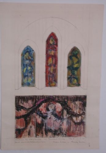 Preliminary Work for Tapestry, Terslev kirke, Haslev