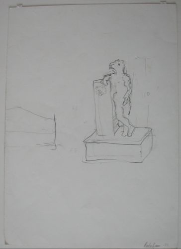 Preliminary Work for Fountain in front of Køge Museum
