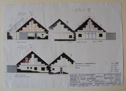 Preliminary Work for the Pyramid Houses, Egebjerggård, Ballerup