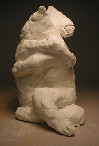 Preliminary Work for Embrace (one of four Sculptures), KVL, Frederiksberg