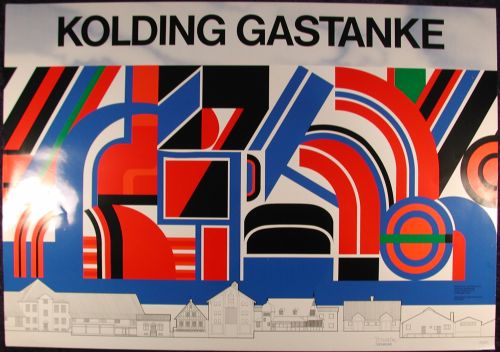 Preliminary Work for Decoration, gas tanks, Kolding 