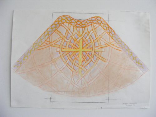 Preliminary Work for Chasuble, Odense Cathedral 