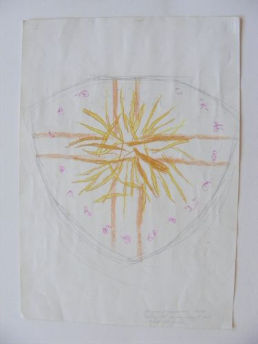 Preliminary Work for Chasuble, Frederiksberg Church