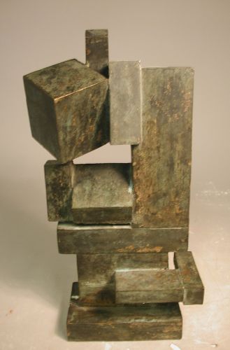Preliminary work for sculpture, Cubic Stele, Odense