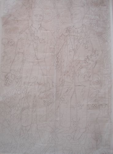 Preliminary Work for The Tapistries of Queen Margrethe II at Christiansborg Castle. Future