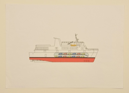 Preliminary Work for Decoration of the Aeroe Ferry