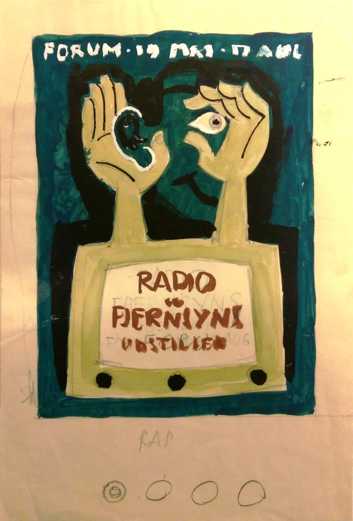 Preliminary Work for Poster, Radio og fjernsyn udstiller
